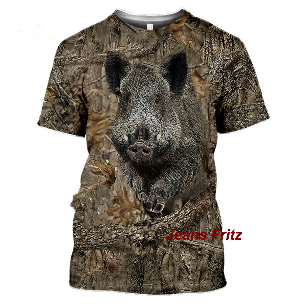 Wildman Hunting & Outdoor Vanderbijlpark - Футболка мужская камуфляжная с коротким рукавом,