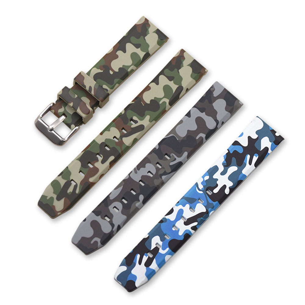 Hunting Outdoor Watch - Универсальный камуфляжный силиконовый ремешок для часов,