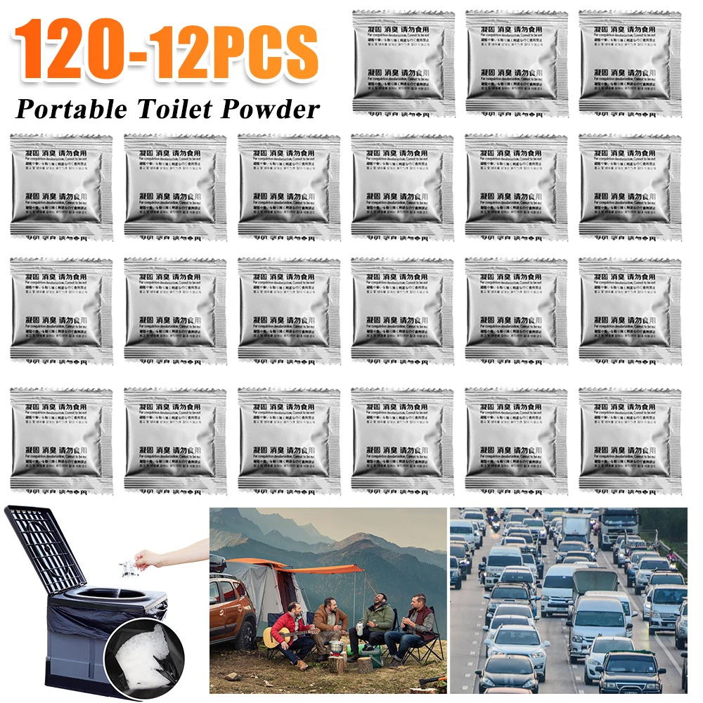 Outdoor Hunting Toilet - 120-12 шт., химикаты для кемпингового туалета,
