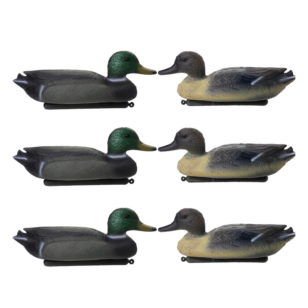 Decoy Duck Plastic - Плавающая приманка-утка в натуральную величину, имитация