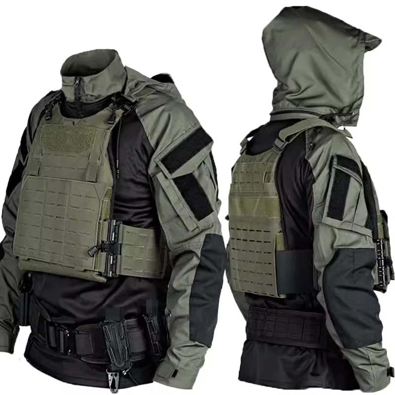 Hunting Outdoor - Мужской тактический комплект: рубашка и брюки