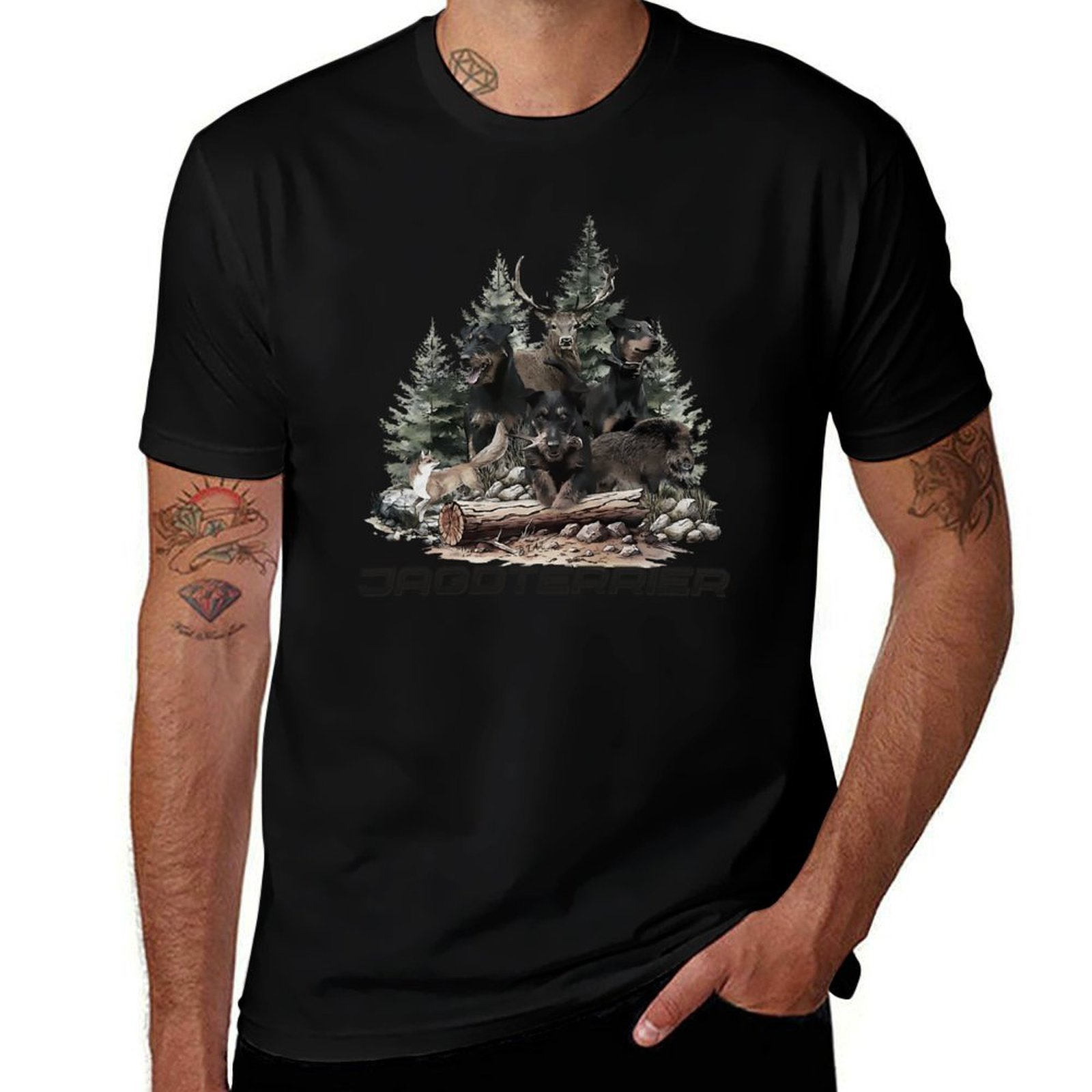 Wildman Hunting & Outdoor Vanderbijlpark - Футболка German Hunting Terrier: спортивная футболка