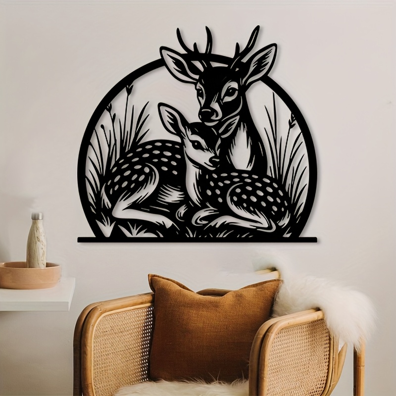 Hunting Outdoor Brand - Настенный декор из металла в деревенском