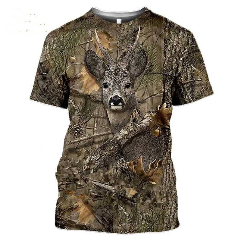 Wildman Hunting & Outdoor Vanderbijlpark - Футболка 3D с камуфляжным принтом дикого