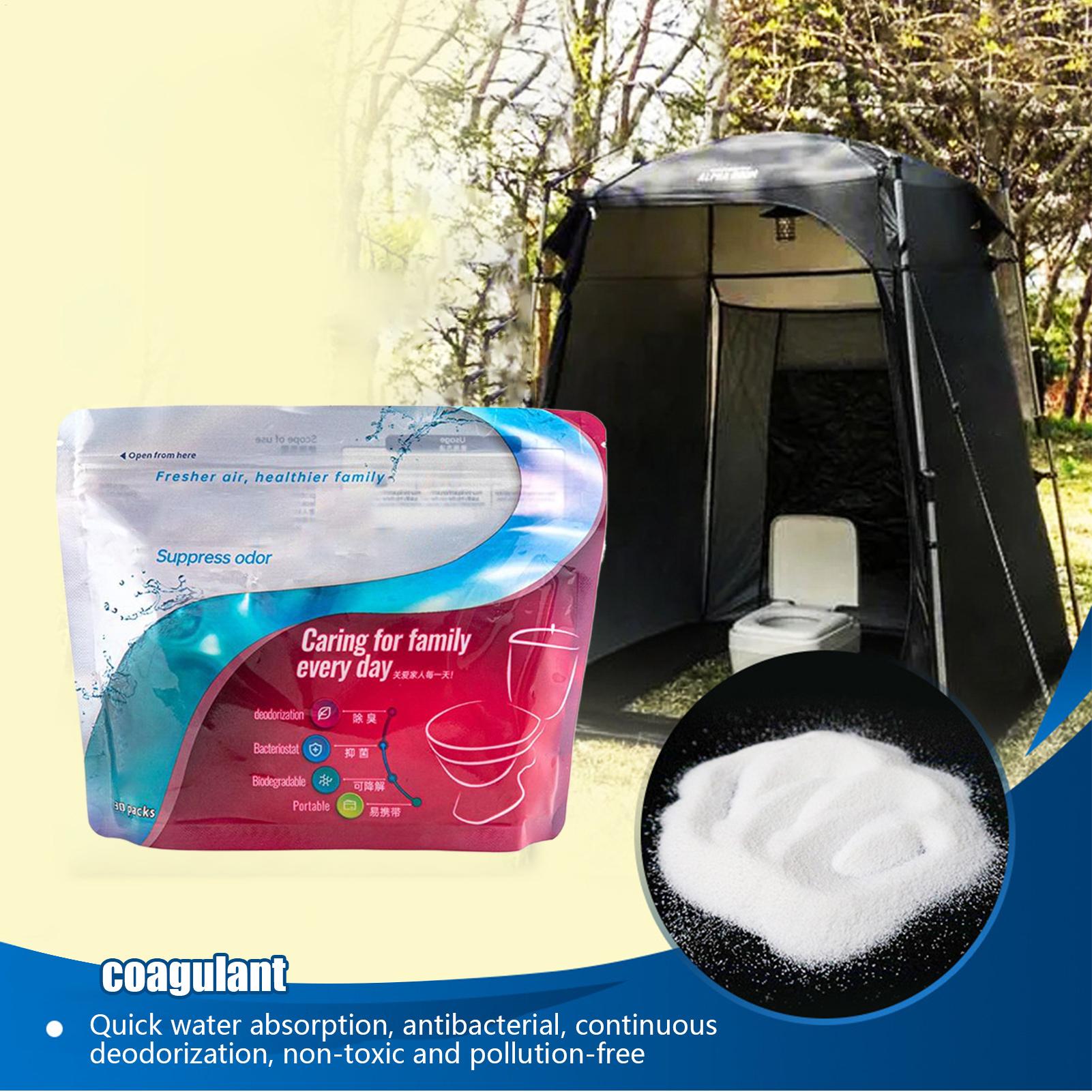 Поглощающий порошок для туалет – обзор и цена Outdoor Hunting Toilet