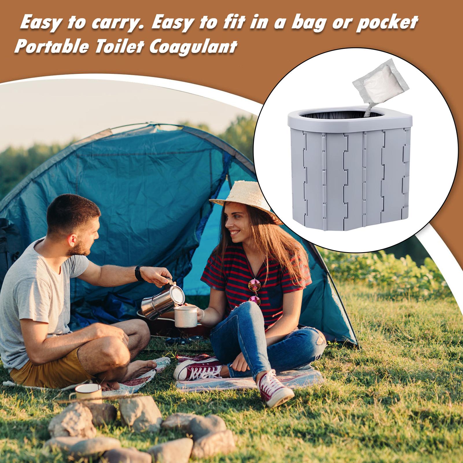 Поглощающий порошок для туалет – обзор и цена Outdoor Hunting Toilet