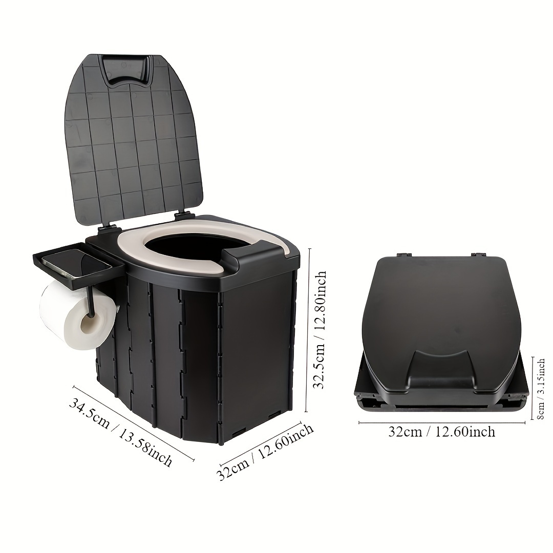 Портативный складной туалет с  – обзор и цена Outdoor Hunting Toilet