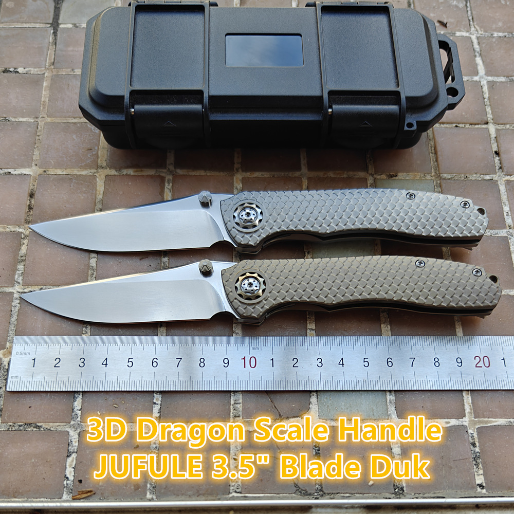 JUFULE Новый DUK Драконий Чешу – обзор и цена Knife Hunting Fixed Blade